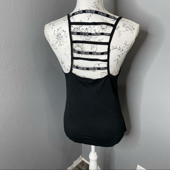 Victoria Secret Sport Workout Logo Tank Top Small - Picture 2 of 3
